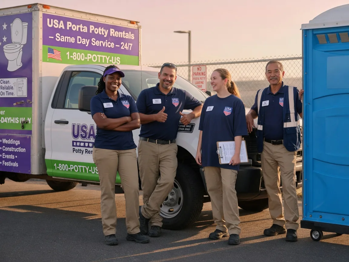 Porta Potty Rental company in Redway, CA